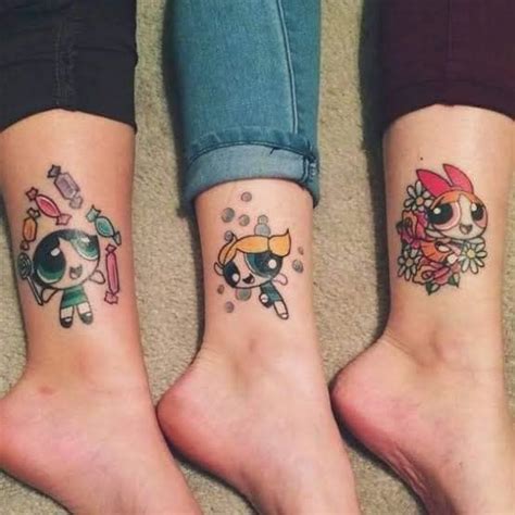 Ideas de tatuajes de Burbuja de Las Chicas Superpoderosas